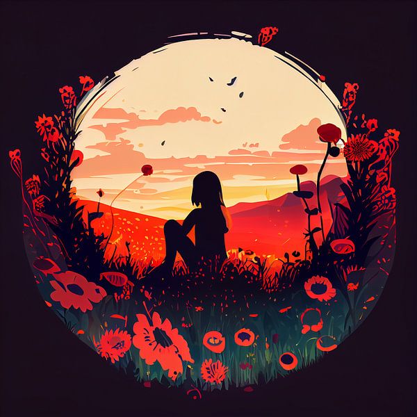 she is a wildflower by Liv ter Riet