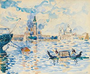 Henri-Edmond Cross - Venedig, Blick auf das Bassin de Saint-Marc (1903)