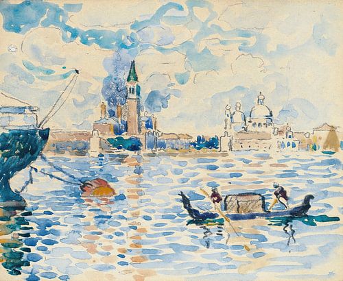 Henri-Edmond Cross - Venice, View of the Bassin de Saint-Marc (1903)