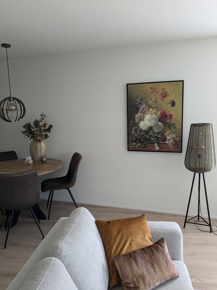 Stillleben mit Blumen in einem Vase 