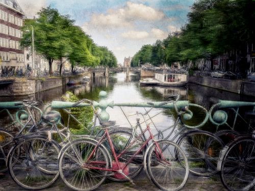 Amsterdam met fiets