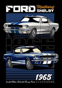 Ford Mustang Shelby GT350 Muscle Car
