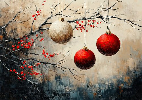 Vacances en or et en rouge