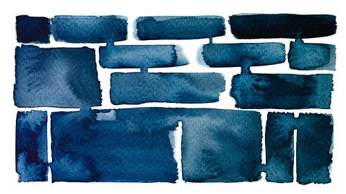 Chill Vibes 01 | Aquarel schilderij