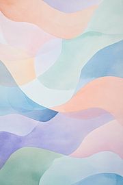 Aquarelle au pastel doux sur Imperial Art House