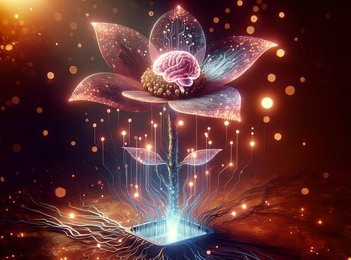Digital flower of intelligence