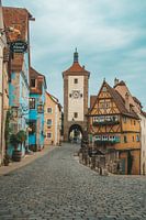 Berühmte Plönlein in Rothenburg ob der Tauber