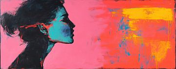 Neon Solitude van De Mooiste Kunst