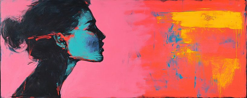 Neon Solitude by Wonderful Art