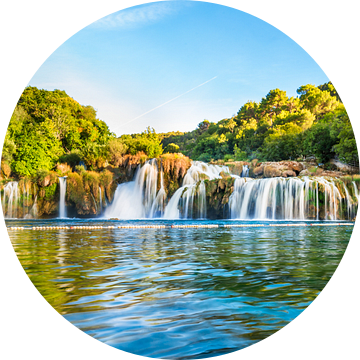 Krka waterval in Kroatië van Urlaubswelt