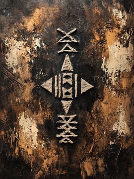 Ursprüngliches Symbol im Gleichgewicht von Bianca ter Riet