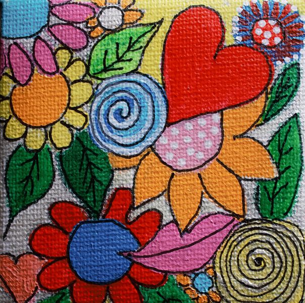 Bloemenpracht von Angelique van 't Riet