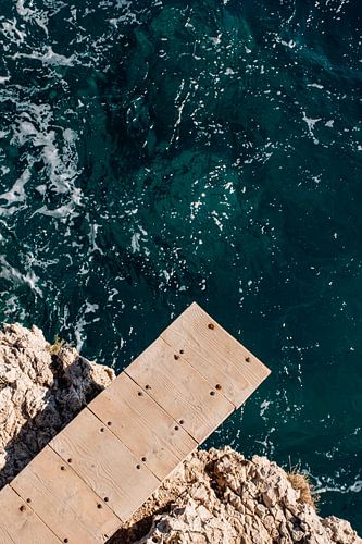 Een sprong in het Griekse water