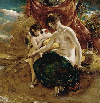 Nimfenvissen, William Etty
