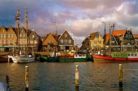 Painting effect on photo Volendam by Alice Berkien-van Mil thumbnail