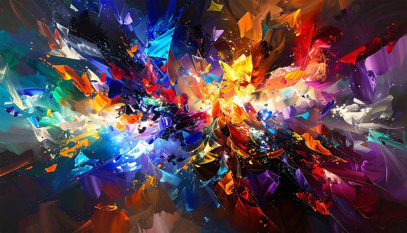 Farben in Kunstfarben von Mustafa Kurnaz