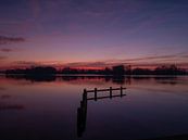 Sonnenuntergang am Paterswoldse Meer von Patricia Holthof Miniaturansicht