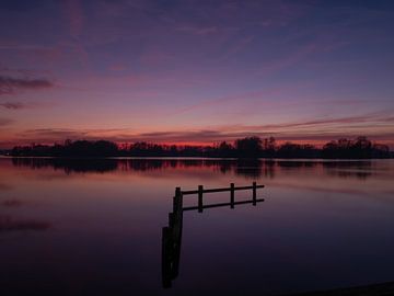 Sonnenuntergang am Paterswoldse Meer