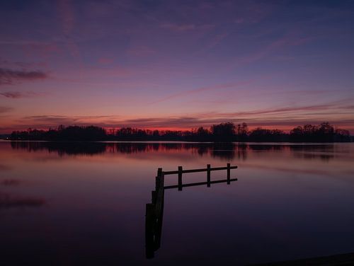 Sunset at Lake Paterswoldse Meer