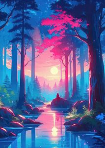 Paysage d'anime V8