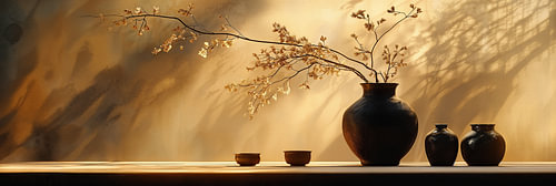 Vasen Blumen | Golden Vase Moment