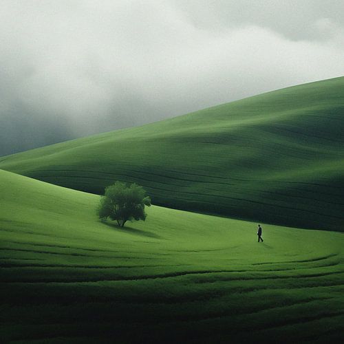 Promenade dans les collines