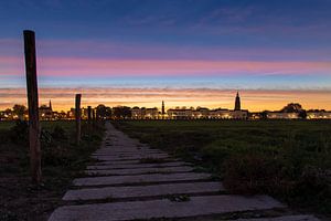 Zutphen / Sunrise over Zutphen von Harm Rhebergen