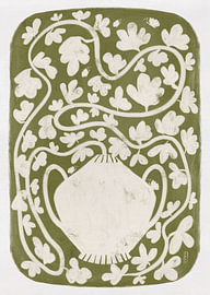 Vase botanique sinueux sur Dirkie Nell