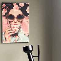 Klantfoto: Koffie of thee? van Miranda Coops, als ArtFrame