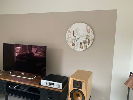 Dried flowers and pampas grasses