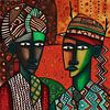 African brothers nr 6 by Jan Keteleer