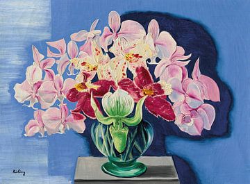 Moïse Kisling - De orchideeën (1938) van Peter Balan