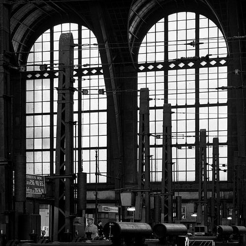 Gare centrale d'Anvers sur Raoul Suermondt