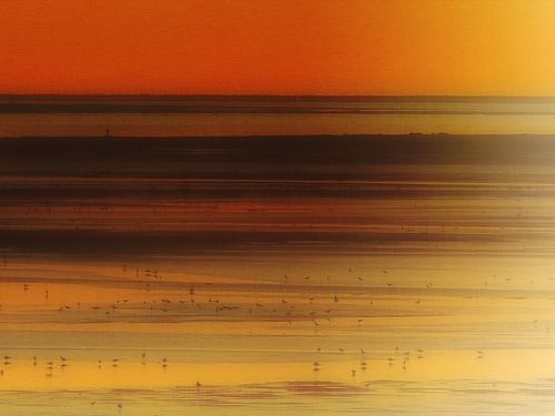 Sonnenuntergang von Le Crotoy