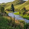 Eine reizvolle Landschaft in der Nähe von Potaruru in Neuseeland. von Patricia Hofmeester