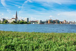 Blick auf die Hansestadt Rostock