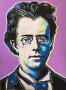 Porträt Gustav Mahler von Helia Tayebi Art Miniaturansicht