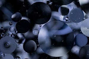 Abstract: blue circles