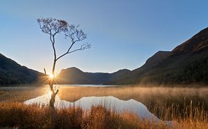 Sunsrise Buttermere am See-Bezirk, England
