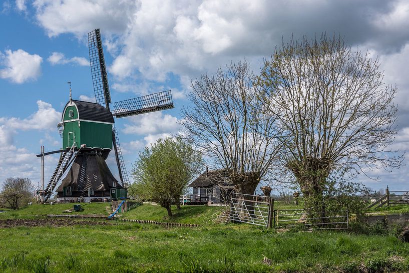 Bonrepasmolen in Vlist van Rinus Lasschuyt Fotografie