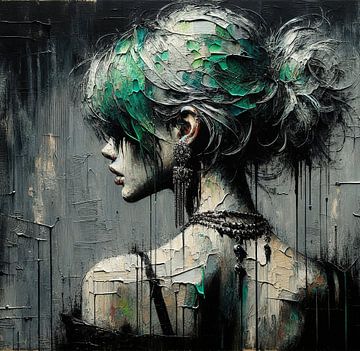 Urban Emerald von Blickfänger Gemälde