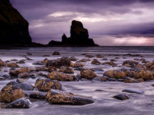 Zonsondergang, Talisker Bay