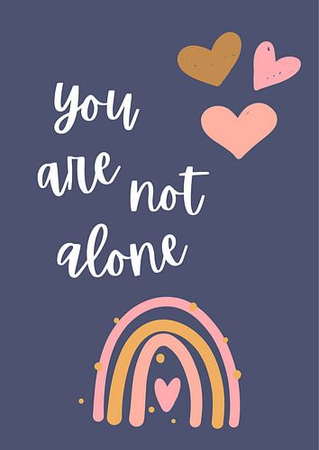 Sie sind nicht allein