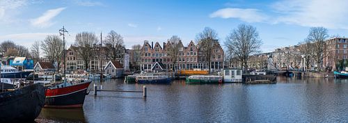 Panorama Westerdok en Zandhoek in Amsterdam