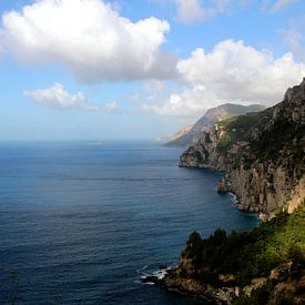 Uitzicht Italië Amalfi van Kim de Groot