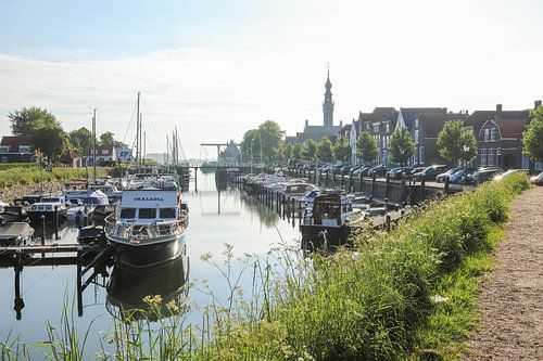 Le port de Veere sur Anya Lobers
