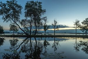 Verlaten landschap van Renate Oskam