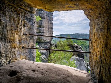 La Suisse saxonne - Vue depuis le Schneiderloch