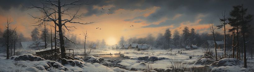 Winter Design 50964 by Eye catching paintings