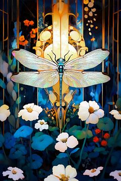 Libelle Botanica von PrintiSky